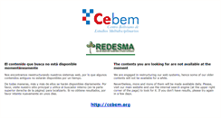 Desktop Screenshot of ccns.cebem.org