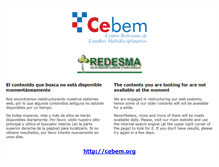 Tablet Screenshot of ccns.cebem.org